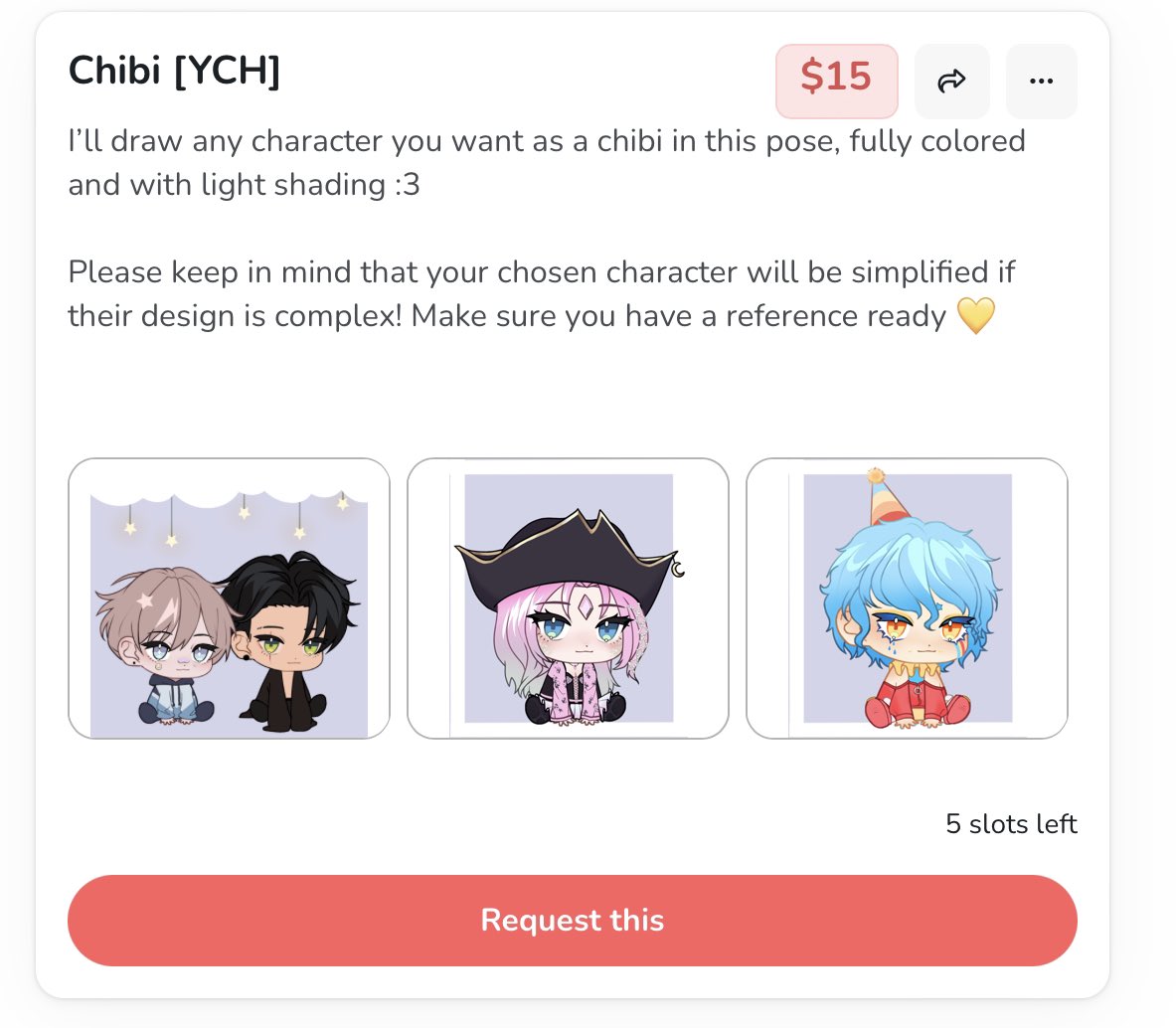 Parabluee's tweet photo. Hi yall, i’m opening chibi YHC coms on kofi! I have 5 slots open and it’s first-come first-served :3

planning on opening rendered coms again in the future!
feel free to dm if you’ve got any questions

https://t.co/R7CTeH0JzT https://t.co/SiDAArdOpj