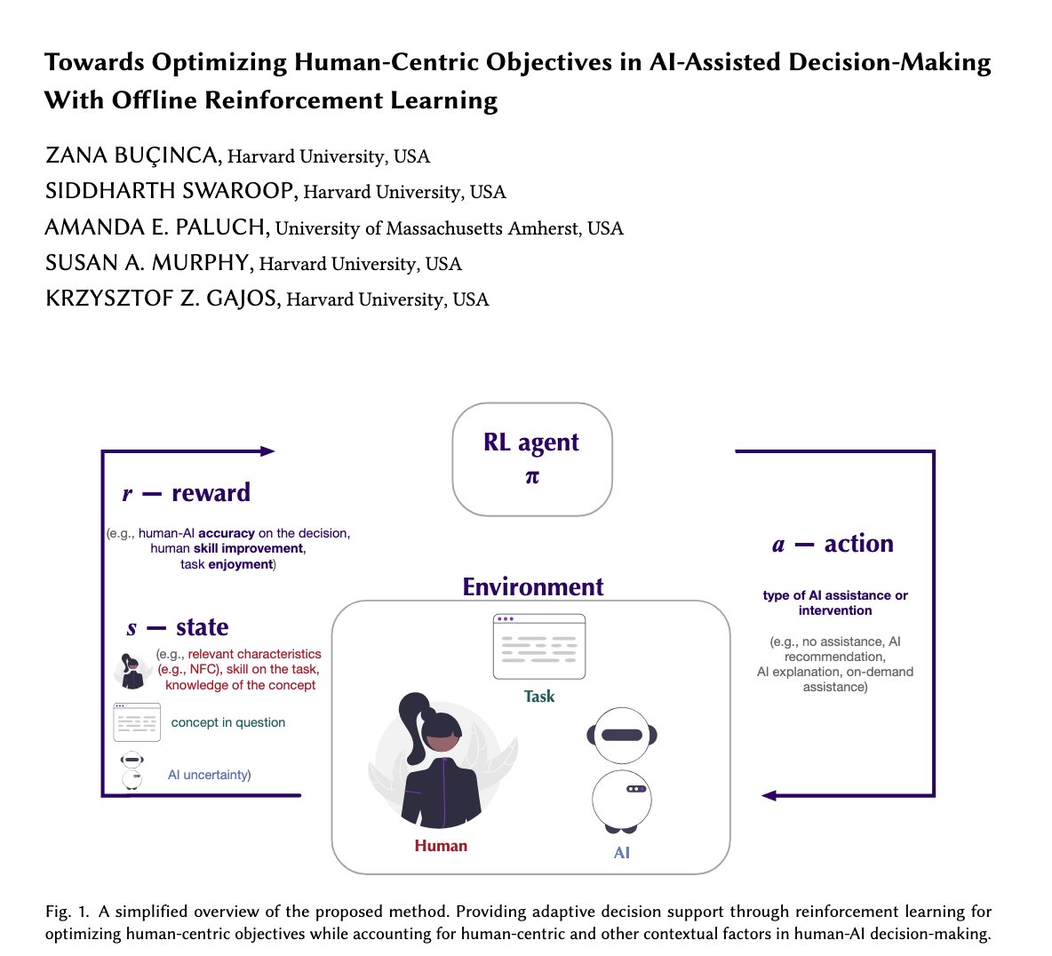 Beyond the quality of our decisions, how will AI assistance affect us -- our growth and improvement, enjoyment, collaboration, or our agency in the workplace? The current design of AI assistance does not consider human-centric objectives; we need methods to account for them.