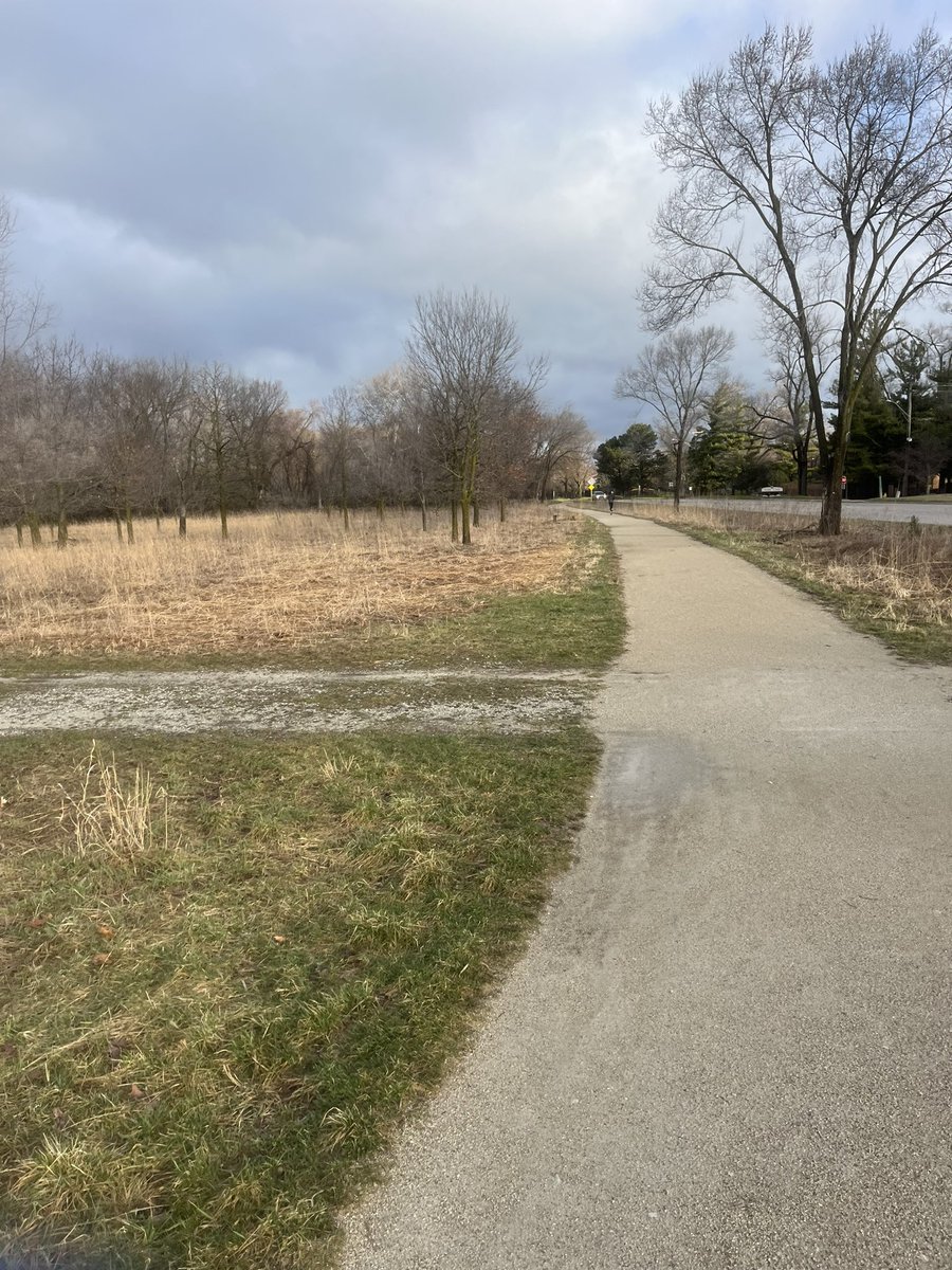 I had a great run this morning and it’s always fun to run on a new (to me) part of the trail!!