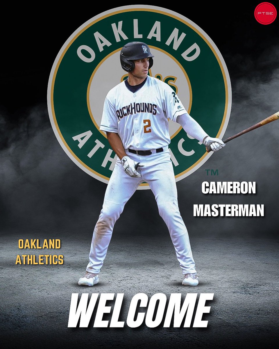 PTSE would like to welcome Cameron Masterman to the family. Cam was signed by the Athletics out of the University of Louisville in 2022 @Cam_Masterman