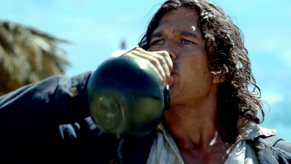 It is he.

#BlackSails #JohnSilver #LukeArnold