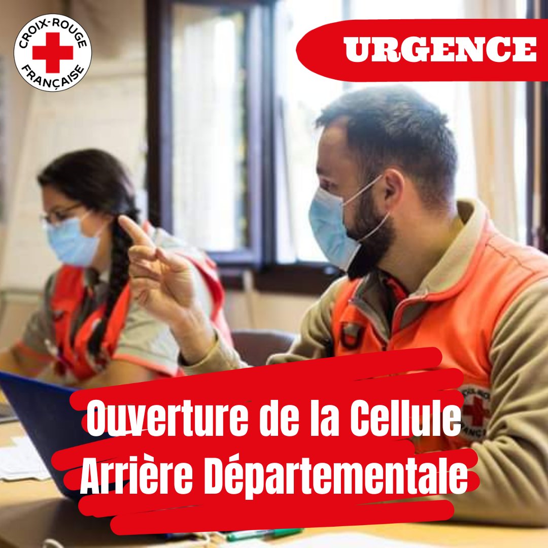 croixrougenice's tweet photo. #METEO06 🟠 VIGILANCE PLUIE ET INONDATIONS🟠

Les Alpes-Maritimes sont en vigilance ORANGE pour PLUIE ET INONDATIONS
Nous avons ouvert la Cellule Arrière Départementale pour coordonner toutes les actions et tous les bénévoles sur le territoire. https://t.co/7I7CuzCHK2