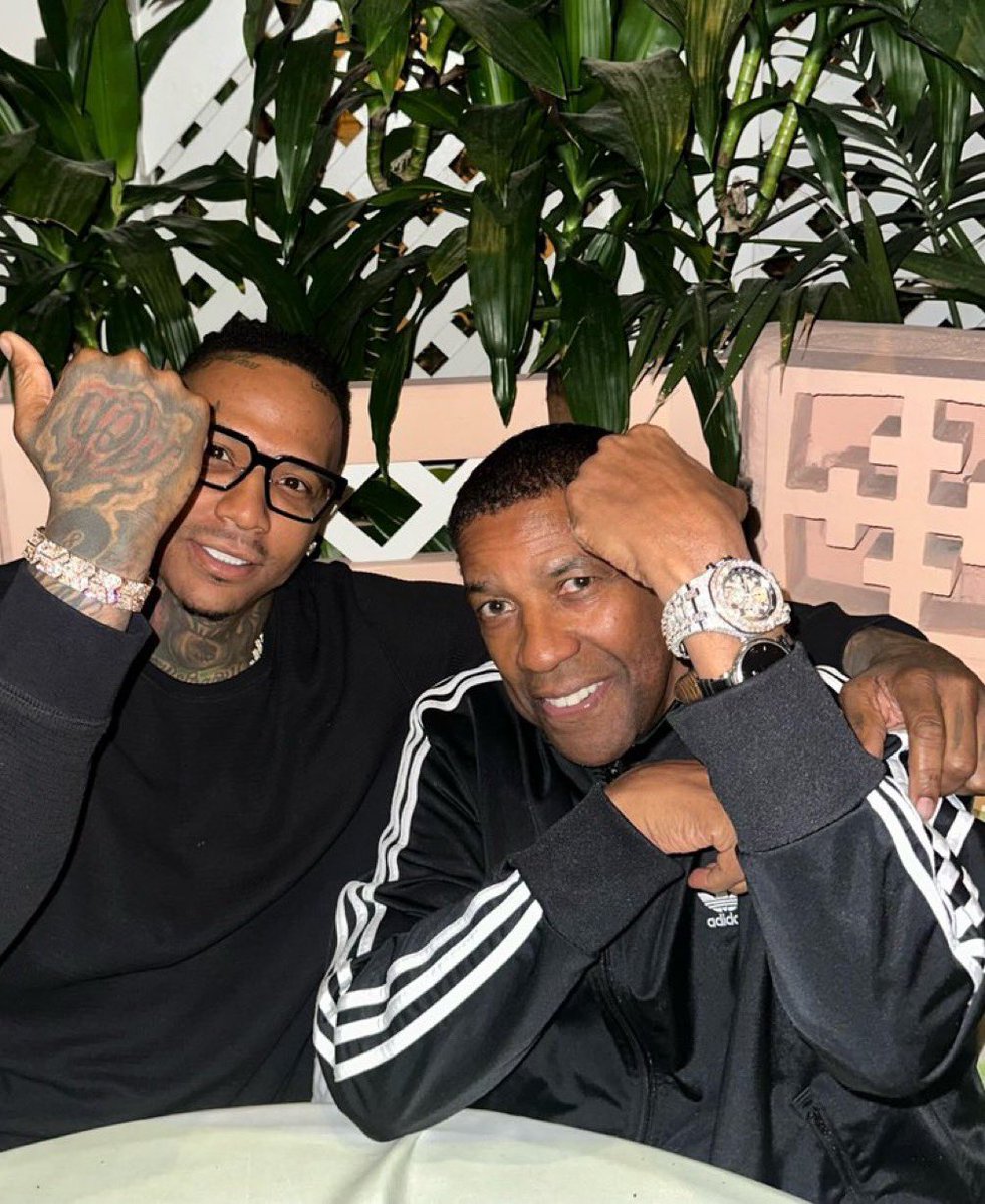 Never in my life would I expect Moneybagg Yo and Denzel Washington link up