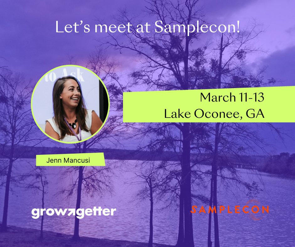 shallwegrow's tweet image. (1/2)

Our fearless leader, Jenn Mancusi, is Atlanta-bound for #SampleCon 2024! 🍑✈️

She is excited to learn what business growth challenges everyone is facing.