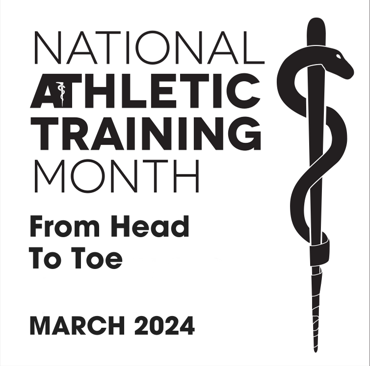 Join us in celebrating National Athletic Training Month! 

Let's shine a light on the exceptional work athletic trainers do every day to keep athletes at all levels safe and healthy. @NATA195 #NATM2024