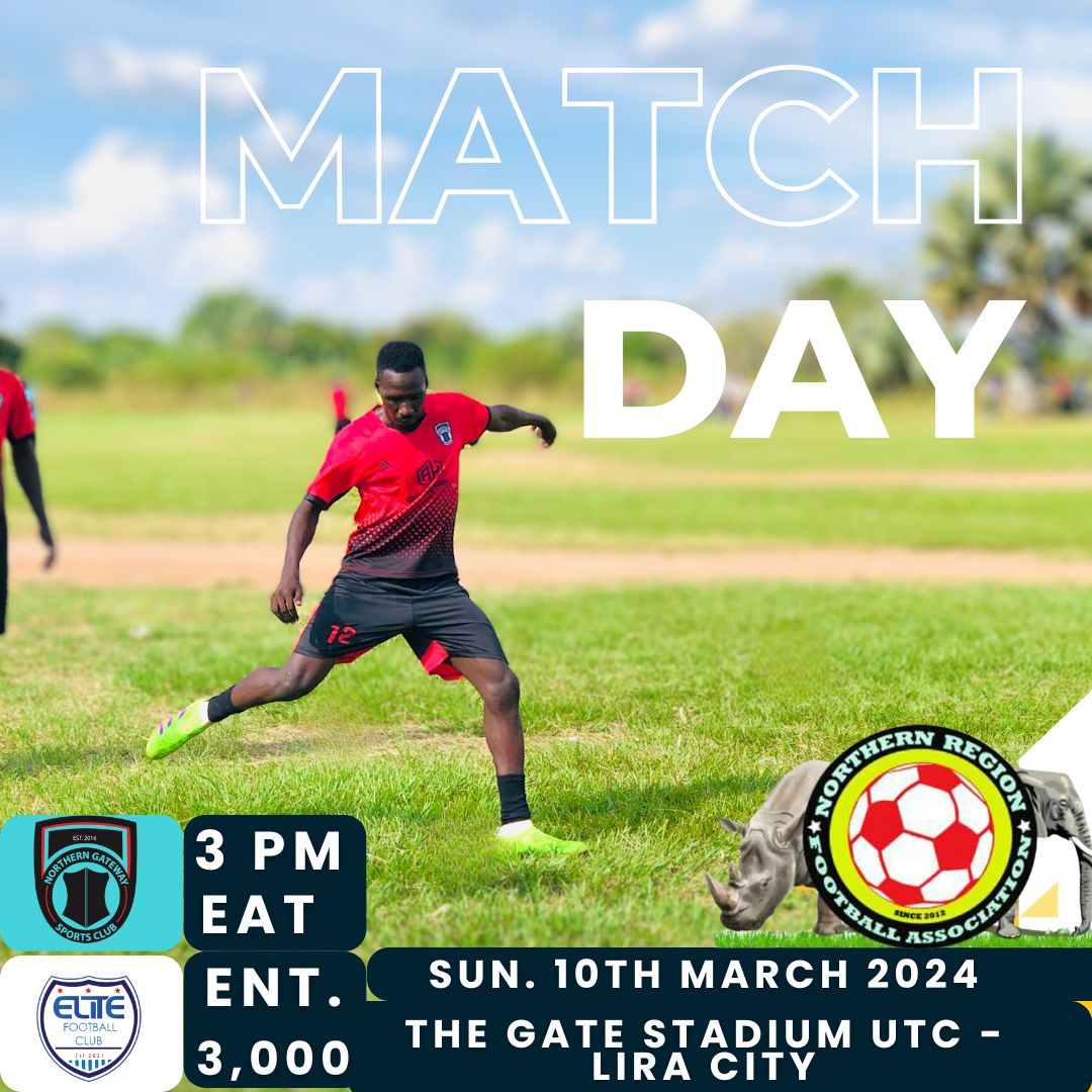 N_GatewaySC's tweet photo. It’s Game Day.
Let's go, Gladiators – to glory and beyond!

#NorthernGatewaySC || #GatewayGladiators || #NorthernRegionalLeague || #NGWEFC https://t.co/vFki9dmWBA
