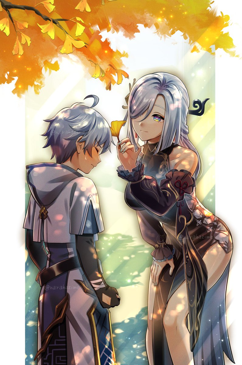 申鶴お誕生日おめでとー！！！
新しい衣装めちゃくちゃかわいい；；♡
重雲くんにも見せに行こうッ！！

#申鶴生誕祭2024
#Genshinlmpact #Shenhe