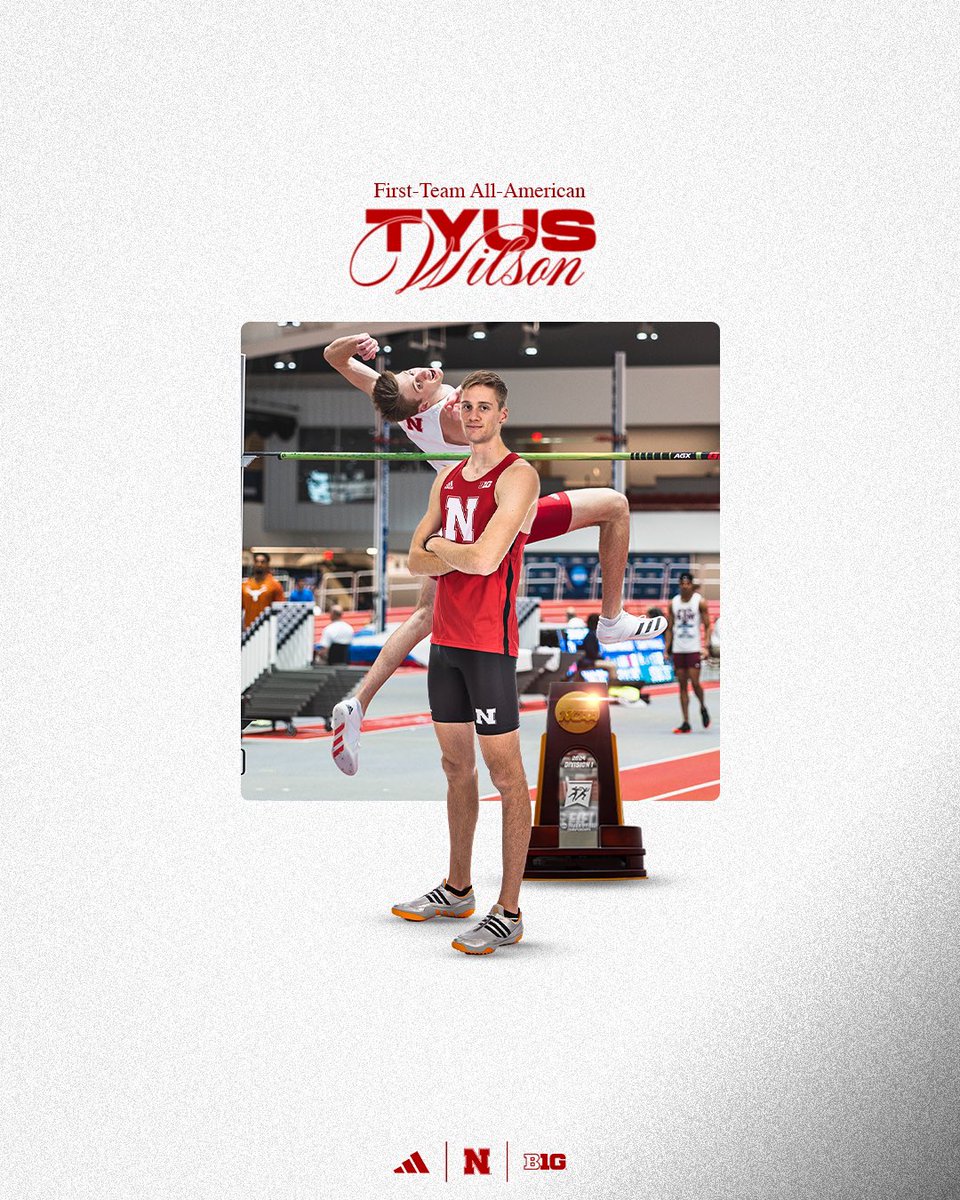 Over the bar at 7-3 (2.21m)!!

Tyus Wilson is a First-Team All-American &amp; 4th in the NCAA!