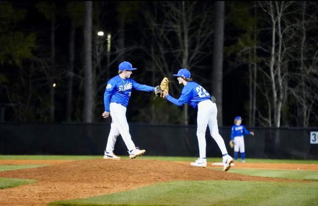 NShore1019's tweet photo. St james sharks bteam with the win over waccamaw last night. 7-3. @STJSHARKSBSBALL @rcentracchio https://t.co/HRlDNyQ04h
