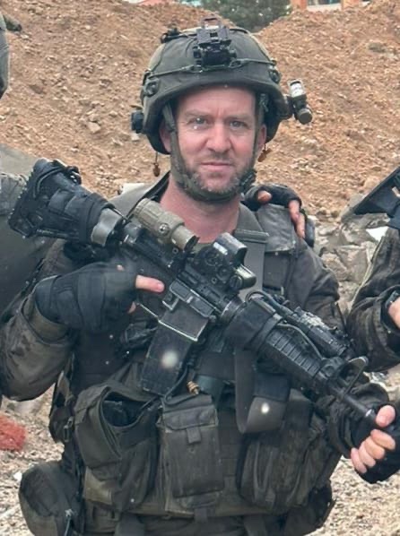 Israeli Finance Minister Bezalel Smotrich announces that Hamas neutralized his cousin Major Amishar Ben David, Commander of the IDF Oz Brigade. Both cousins are settler trash living on stolen Palestinian land in the West Bank.