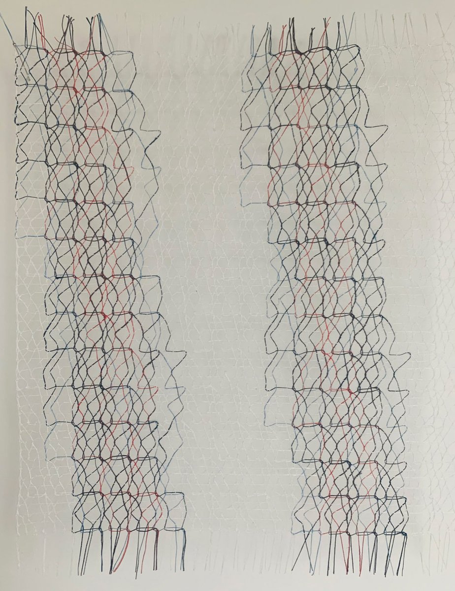 MrPrudence's tweet photo. Wonderful delicate (and algorithmic) lacework from Madeline Thoman whose work 'centers on system dynamics as experienced through the patterns and repetitions of the slow-paced art of lacemaking'
→
https://t.co/4cNyaS9nEC https://t.co/INCSadb54u