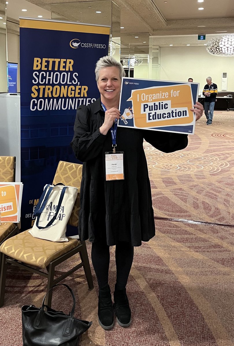 Better Schools Stronger Communities ⁦@osstf⁩ #ampa2024 ⁦@CTFFCE⁩