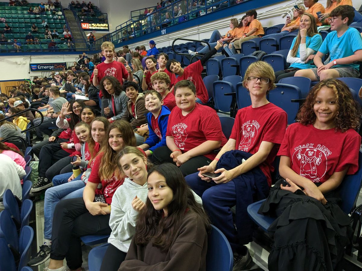traskbears's tweet photo. Waiting for awards!!!! Best of luck, bears! We are so proud of our Science Olympiad team and their amazing coaches! #traskmiddle https://t.co/NU60h4dKCs
