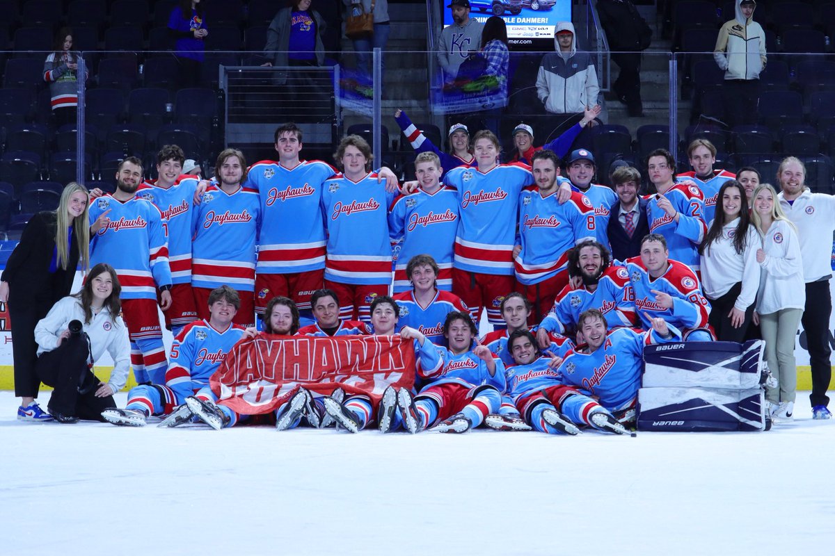 I’d go back and do it all again. I couldn’t have asked for a better group to grow as a broadcaster with. 

Thank you for the best four years of my life, <a href="/JayhawkHockey/">KU Hockey Club</a>. #GDout