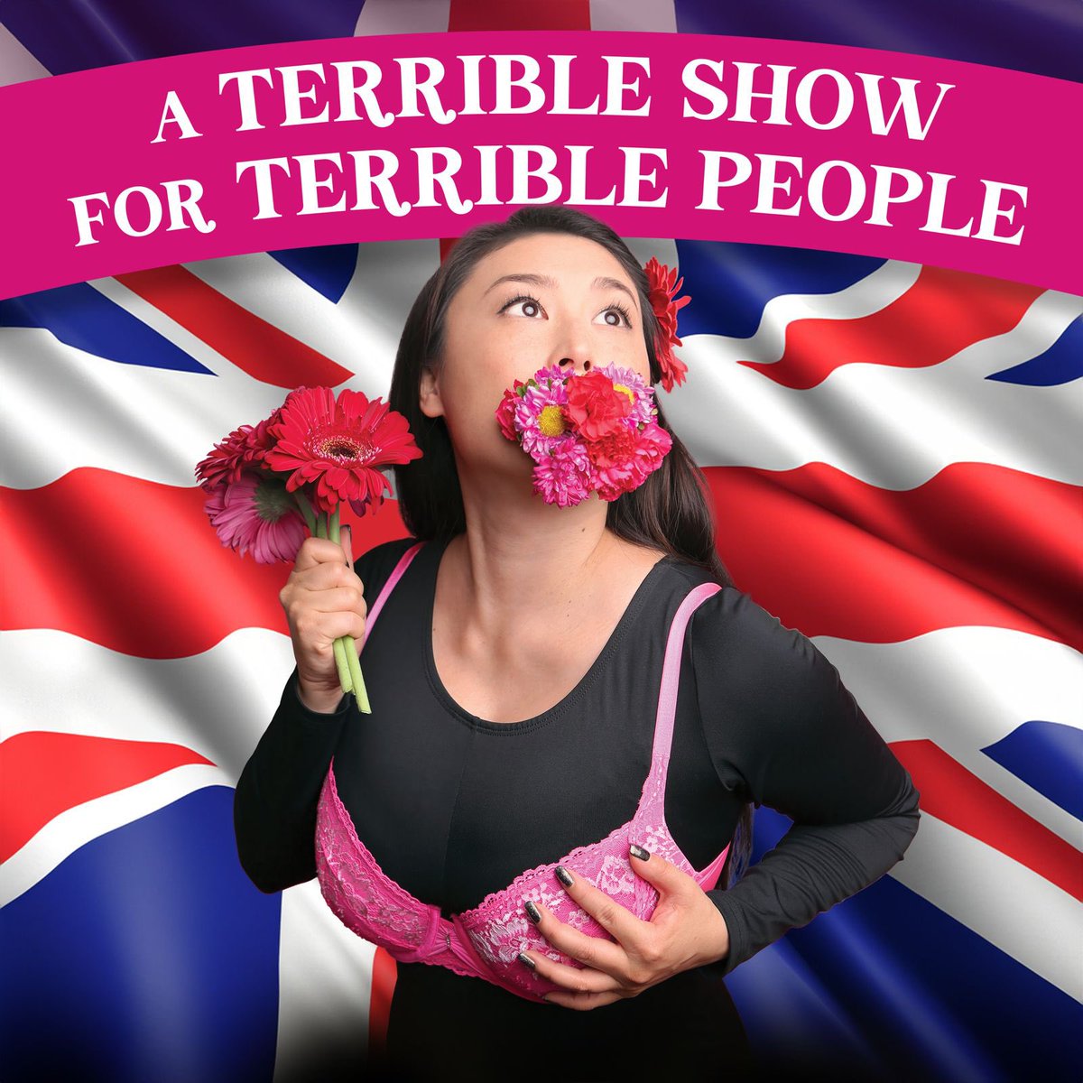 Bonnie He - A Terrible Show for Terrible People (@bonniehe) on Twitter photo A Terrible Show for Terrible People will be in England and Wales this summer!
Drayton Arms Theatre
June 23 & 24
Wales Millennium Centre
June 27
London Clown Festival @ Soho Theatre
July 11
More details coming soon! <a href="/ATerribleShow/">A Terrible Show for Terrible People by Bonnie He</a> <a href="/BonnieHe/">Bonnie He - A Terrible Show for Terrible People</a> <a href="/notjamescarroll/">James Carroll</a> <a href="/MeBruceAllen/">Bruce Allen</a> A Terrible Show for Terrible People will be in England and Wales this summer!
Drayton Arms Theatre
June 23 & 24
Wales Millennium Centre
June 27
London Clown Festival @ Soho Theatre
July 11
More details coming soon! <a href="/ATerribleShow/">A Terrible Show for Terrible People by Bonnie He</a> <a href="/BonnieHe/">Bonnie He - A Terrible Show for Terrible People</a> <a href="/notjamescarroll/">James Carroll</a> <a href="/MeBruceAllen/">Bruce Allen</a>