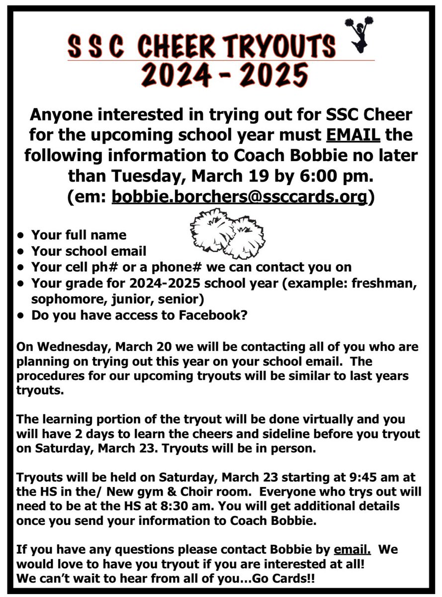 SSC Cheer tweet media