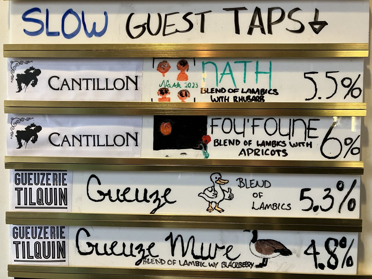 The starting line-up. Cantillon Kriek and Tilquin Quetsche on deck. 

If you don't know what any of this means, don't worry about it.