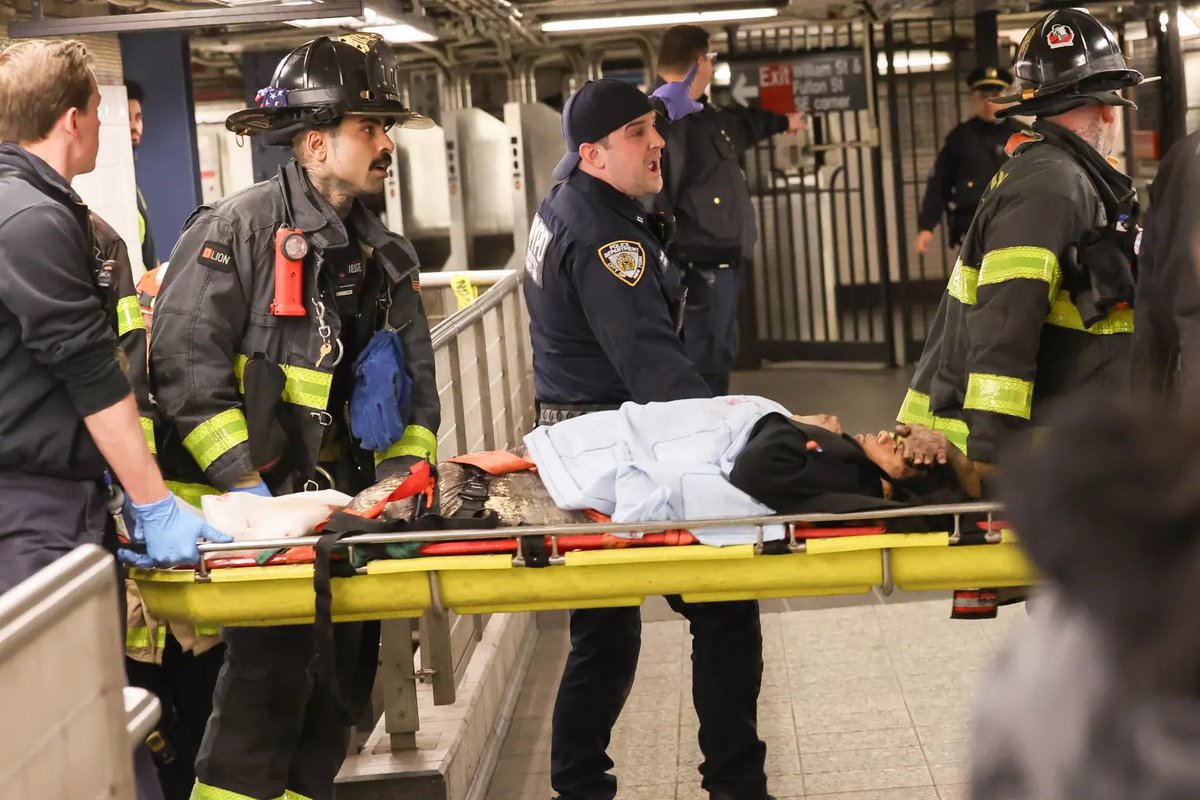 JUST IN: A 29-year-old woman had both of her feet amputated on Saturday after she was pushed onto Manhattan subway tracks and struck by a train.

I wonder if the guy is out without bail.