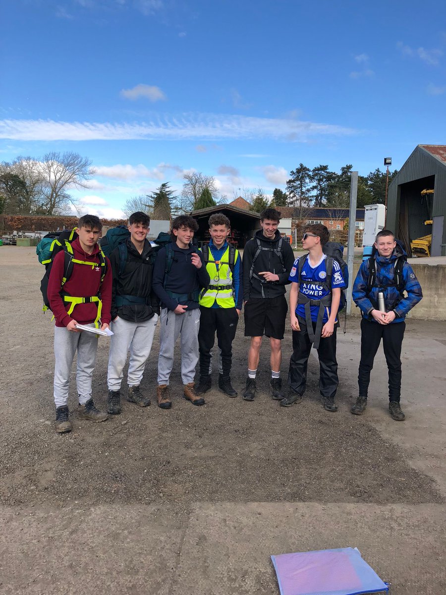 MissARonald's tweet photo. @LuttHigh Bronze DofE training walk 3 today, well done to all students. Some very good lessons learnt today about navigation, direction ���� and we were very lucky with the weather 🌤️ https://t.co/miC1hEnSzs