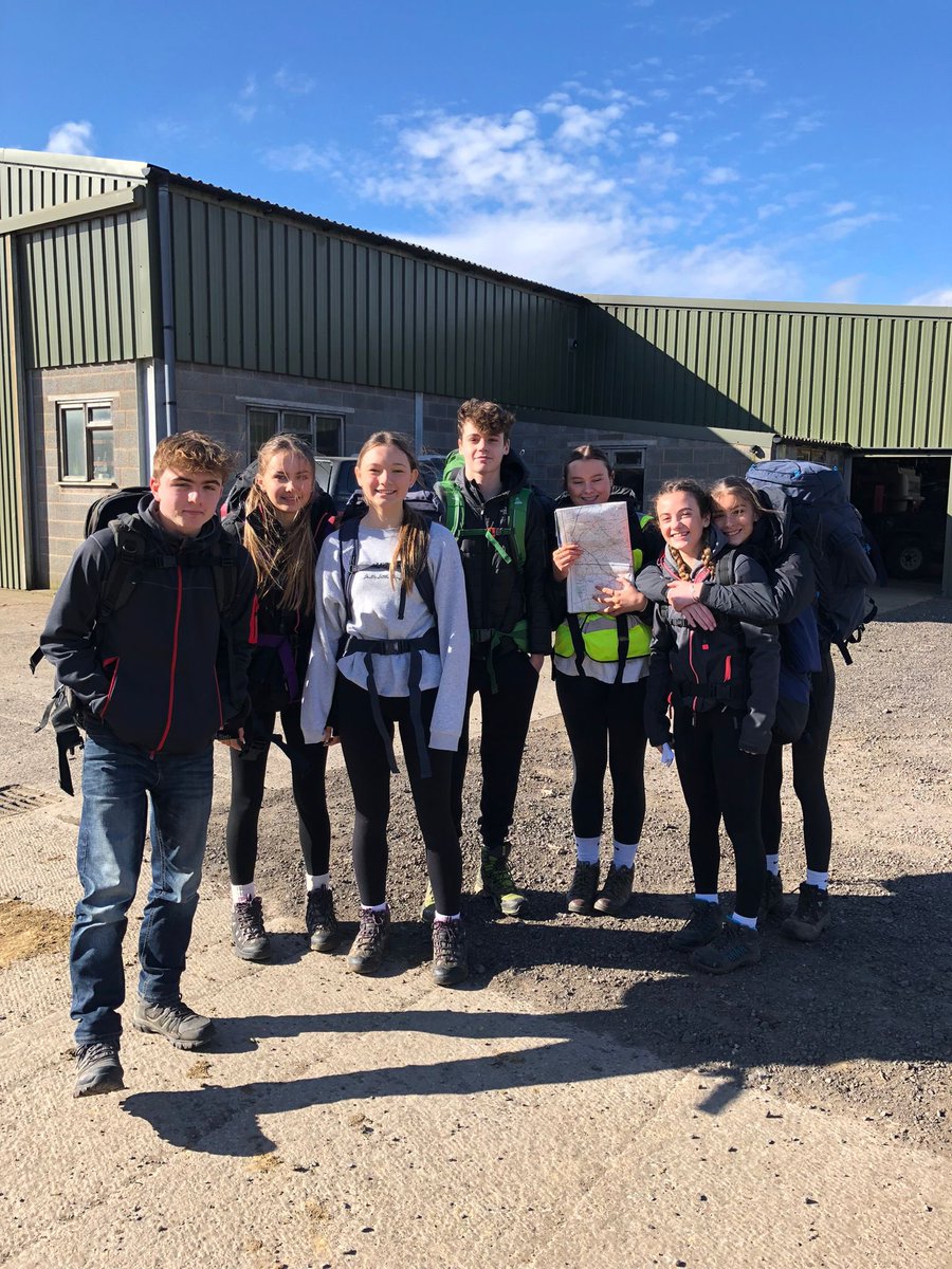 MissARonald's tweet photo. @LuttHigh Bronze DofE training walk 3 today, well done to all students. Some very good lessons learnt today about navigation, direction ���� and we were very lucky with the weather 🌤️ https://t.co/miC1hEnSzs