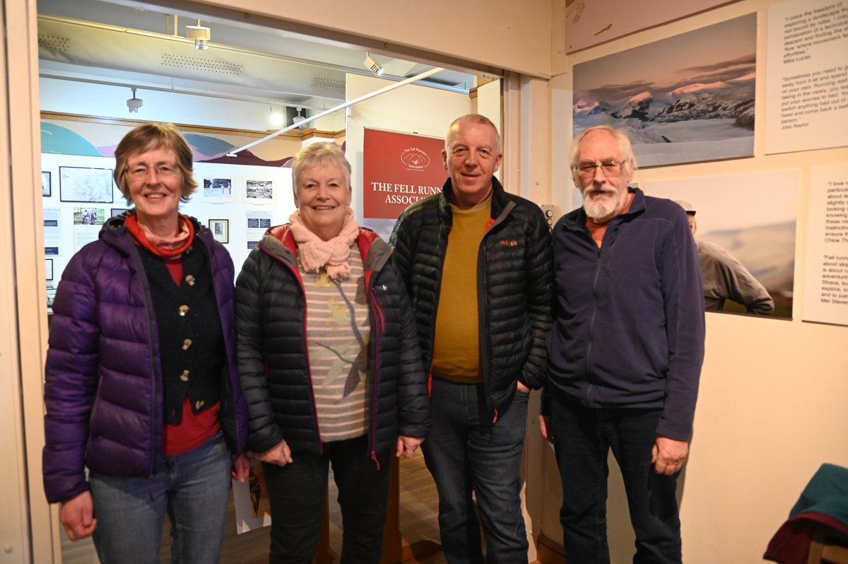 #Thankyou to all who attended last night's #RunningIntFells talk on #womenfellrunners w/@steev8 Carol Campbell & Margaret Scrugham🏃‍♀️🏆
Thank you #WonderfulWildWomen too for leading an afternoon run of the #Ambleside #coffinroute 🌞👟
Buy Steve's book from our shop! 📚