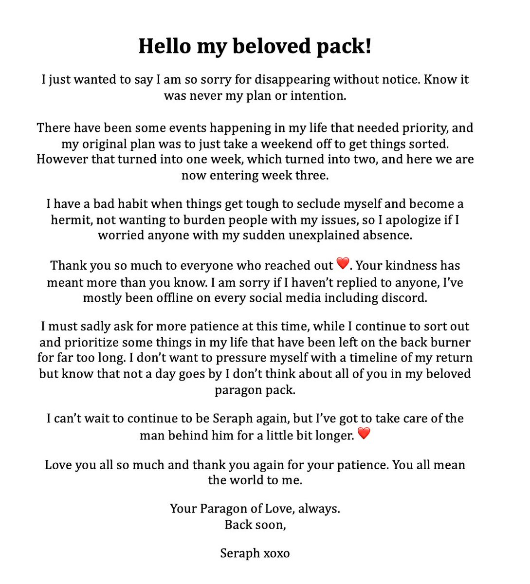 Seraph Kade 🐺⛓️ //Vtuber// 💎 tweet media