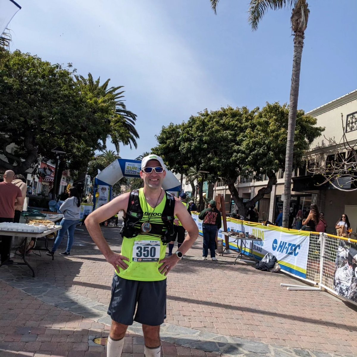 Marathon state #45 done at Catalina Island Marathon California 4000' of climbing. #everymileamemory