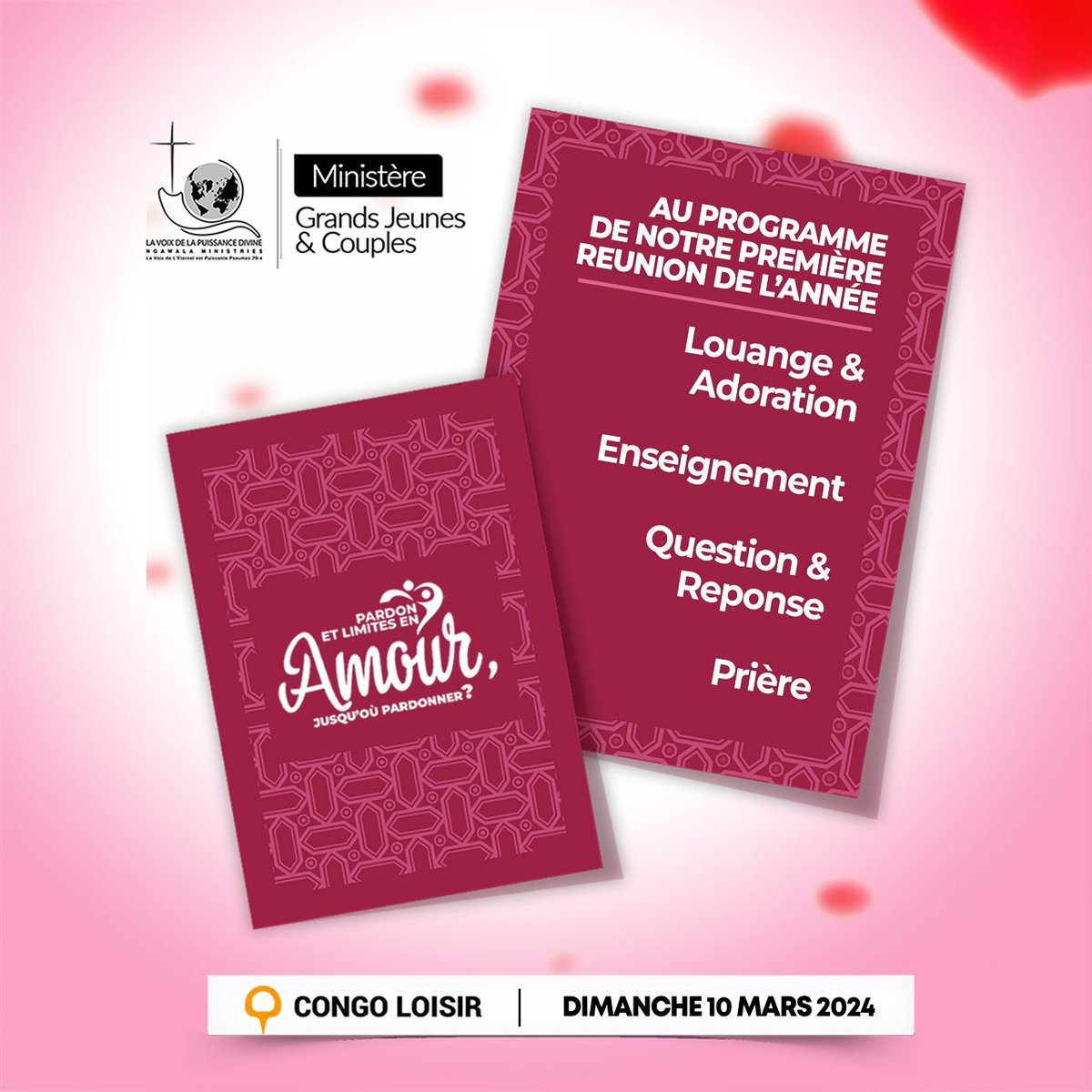 GrandsJeunes's tweet photo. 𝐆𝐫𝐚𝐧𝐝 𝐉𝐞𝐮𝐧𝐞 &amp; 𝐂𝐨𝐮𝐩𝐥𝐞 

Pour demain, notez ce programme 
Venez avec votre stylo, vos questions et n'oubliez 🥰 de venir avec votre ami, votre partenaire ou un collègue 

𝐓𝐎𝐘𝐀 𝐄𝐁𝐄𝐋𝐄 😃
𝐄 𝐍 𝐓 𝐑 𝐄 𝐄   𝐋 𝐈 𝐁𝐑 𝐄 https://t.co/kNUGS5Mxti