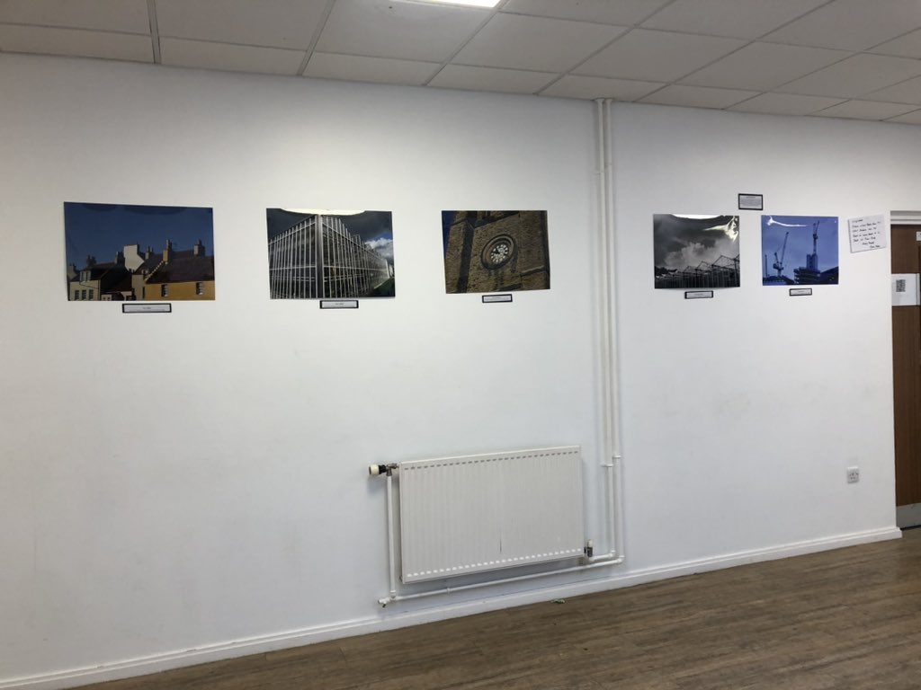 Our Level 2 Photography and Creative Design students have put up their new exhibition in our 1894 Gallery! Check it out at our open morning next Saturday the 16 March. <a href="/MyerscoughColl/">Myerscough College & University Centre</a> #gallery #photography #architecture
