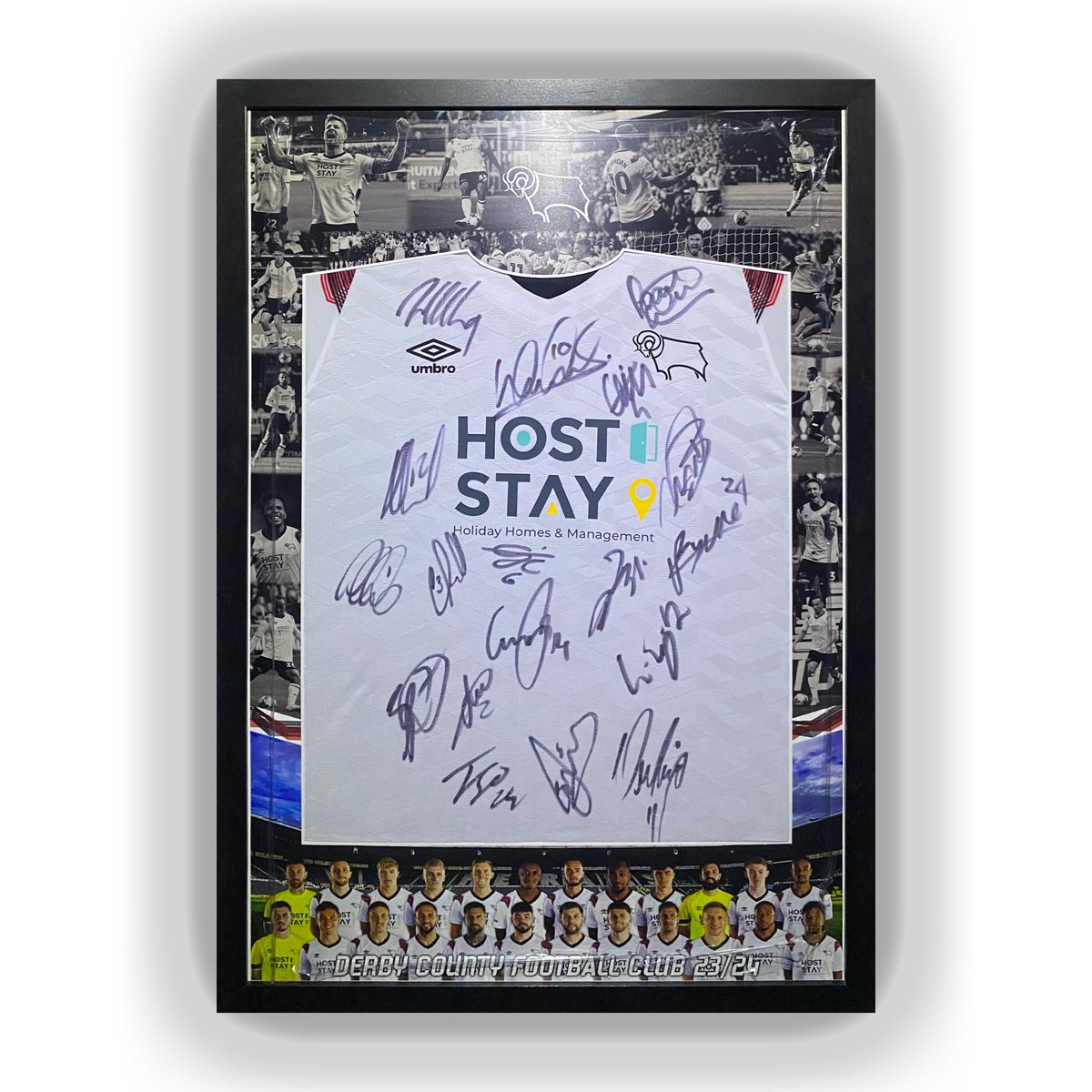 Signed &amp; Framed 23/24 Home Shirt!
◾️ONLY £175
Visit dcfc1884.square.site to purchase!

#dcfc #dcfcfans #derby #derbycounty #therams #wearederby