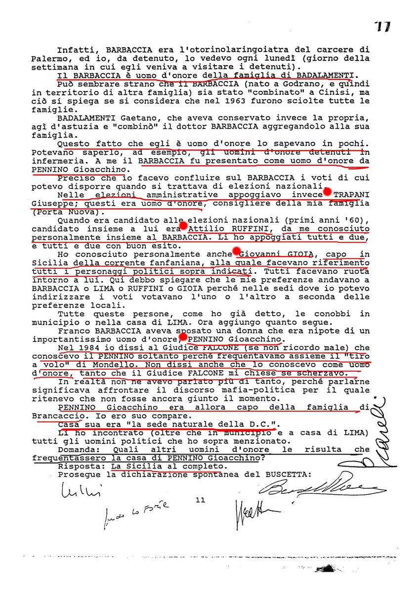 Wikileaks_Ita's tweet photo. #USA🇺🇸#Buscetta sui politici legati a #CosaNostra conosciuti personalmente fino al 1963:
Michele Reina, Franco Barbaccia, Rosario Nicoletti, Ernesto di Fresco, Giuseppe Cerami, Margherita Bontade,Franco Restivo,Attilio Ruffini, Giovanni Gioia,Gioacchino Pennino, Mario D'Acquisto https://t.co/N6QdOPexdB