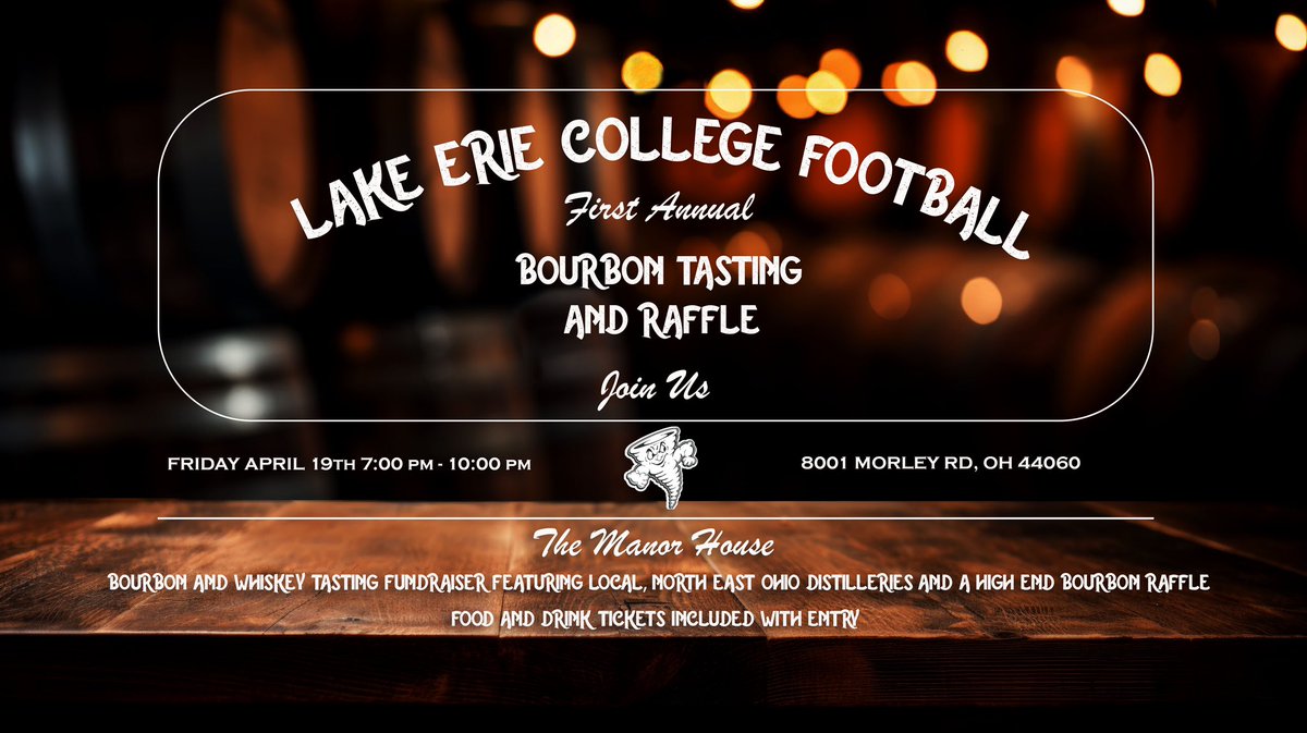 Storm Family!! We would like to announce our first annual Bourbon Tasting and Raffle!! Tickets will be 50$, with the sign up link below. See you there! #PTC #RageOn lecbourbontasting.com