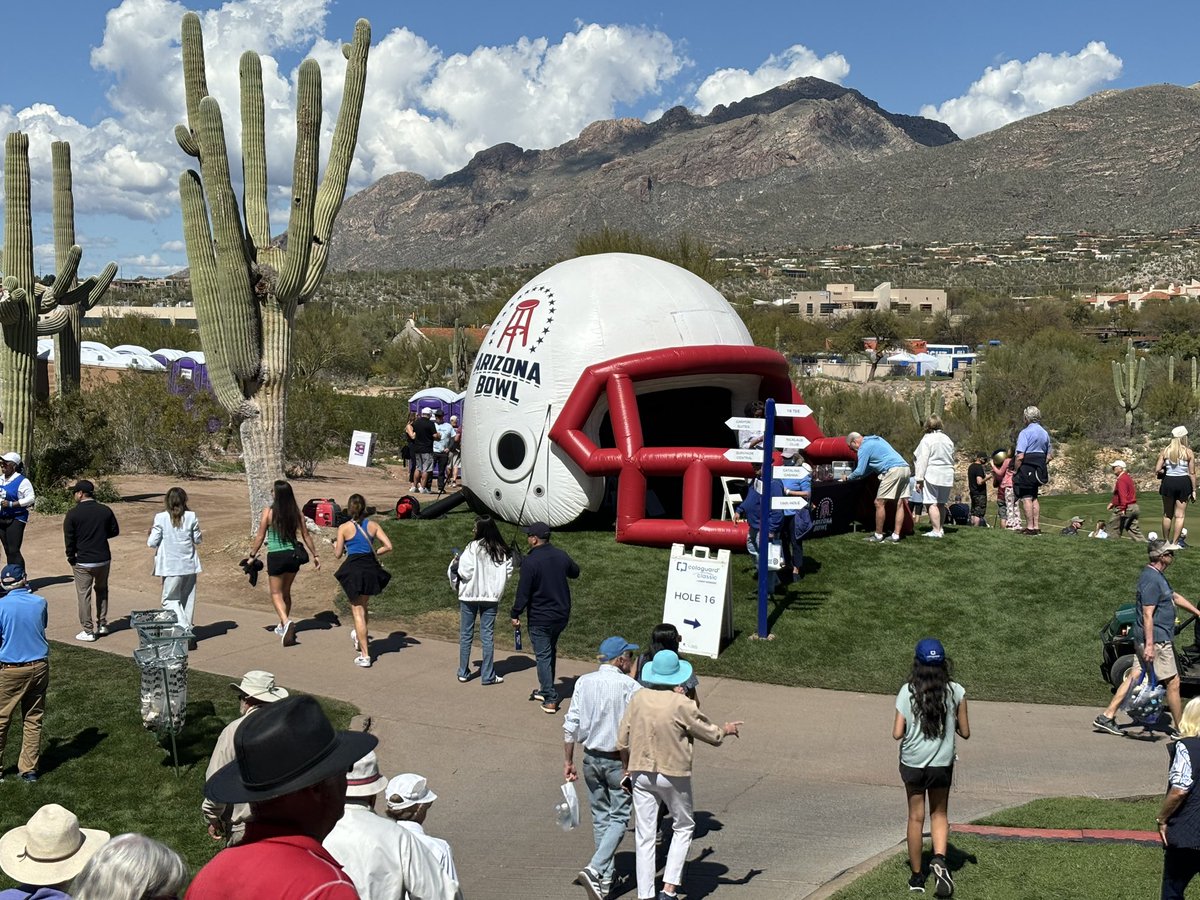 We’re out here at @CologuardGolf all weekend. Come out and enjoy beautiful weather for a great cause all while supporting charity in Southern Arizona through the Conquistadores.