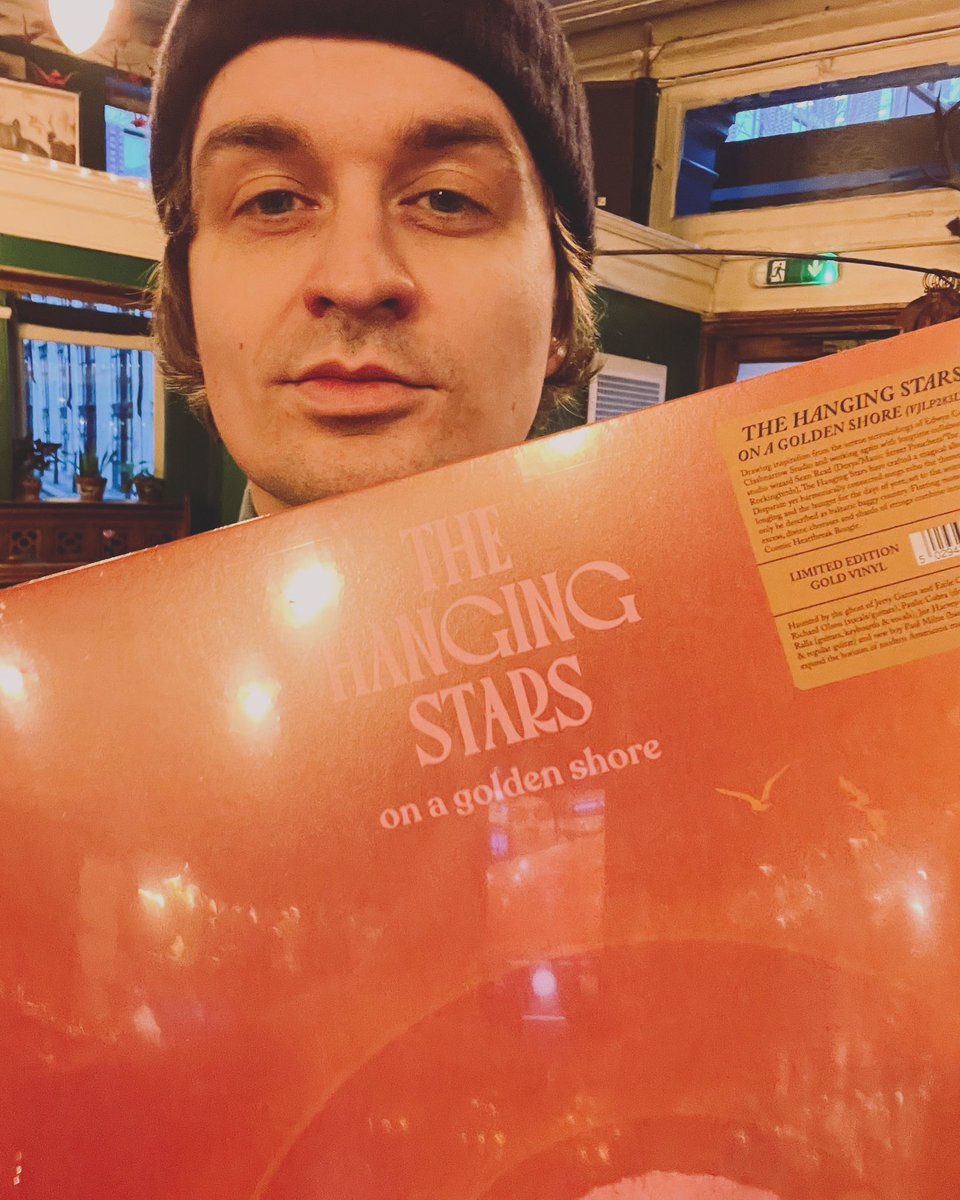 @TheHangingStars’ new album “On A Golden Shore” came out yesterday. It’s quite good too, if I may say so. Thanks to everyone who helped make it happen @FamousTimes @EdwynCollins @GraceMaxwell @LooseMusic @loosetom