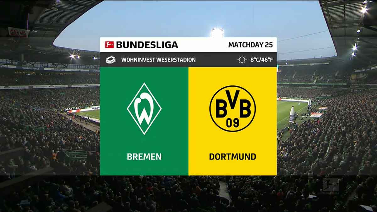 Werder Bremen vs Dortmund