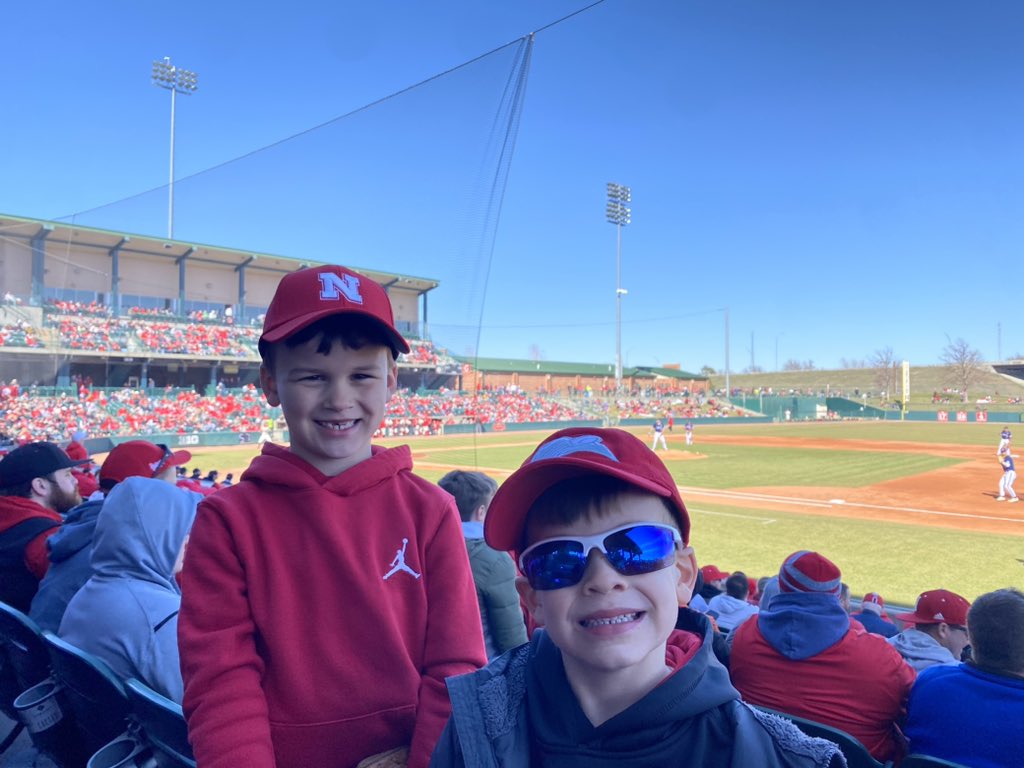 First husker baseball game! #HUSKERS