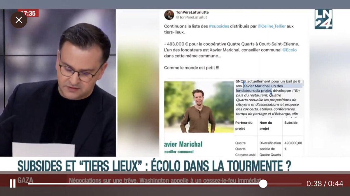 TonPereLaTurlut's tweet image. #BX1 Vs. #LN24 : deux conceptions de la liberté d’expression en Belgique francophone

À gauche, @BX1_Actu, chaîne de télé du gouvernement bruxellois, dirigée in fine par @BarbaraTrachte (via son obséquieux caniche @Grosfilley). 

À droite, @LesNews24, média privé (groupe #IPM).