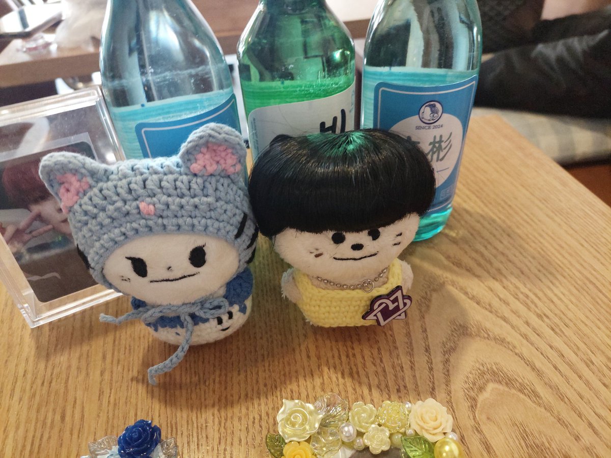 iyuli0110's tweet photo. 즐거운 시간 
즐거운 모임

짜빈이 가발 너무 귀엽다..
빈이랑 수아도 ♡
공릉모임 즐거웠습니다~ 

#문빈 https://t.co/d8bHN83xhZ