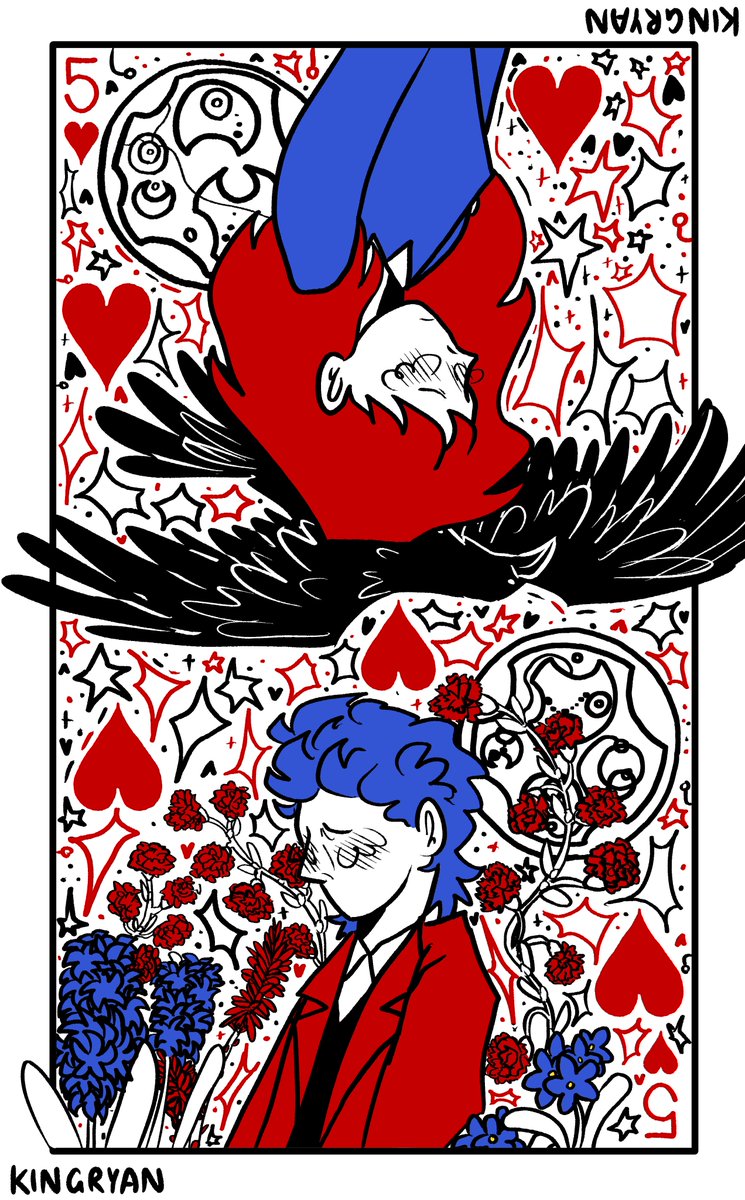 n0tkingryan's tweet photo. five of hearts #doctorwho https://t.co/g9tSeVy83T
