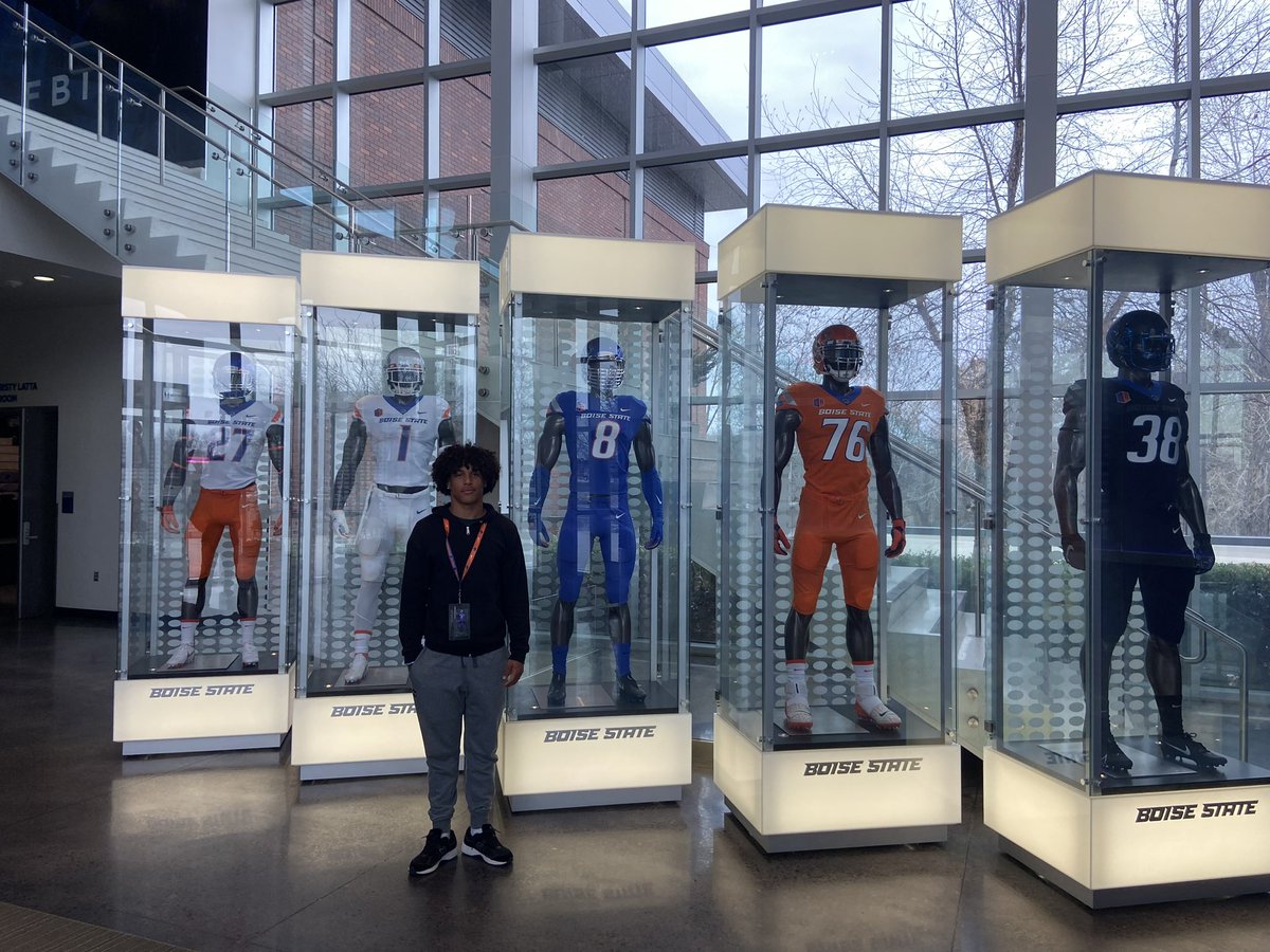 Had an amazing day at Boise State today.