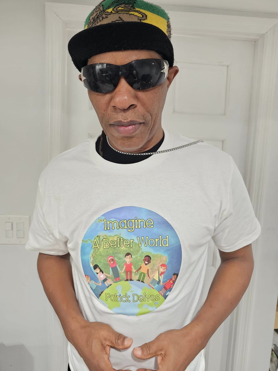 PatrickDelves's tweet photo. Blessed love... the t-shirts will be available soon. Some of the proceeds will go towards a charity in GRENADA to help children in need.  Thank you for your continued support of the page(s). #patrickdelves #masterherbalist #patrickdelvesmusic 
https://t.co/hggnMCA3WR https://t.co/7tZgWT2woN