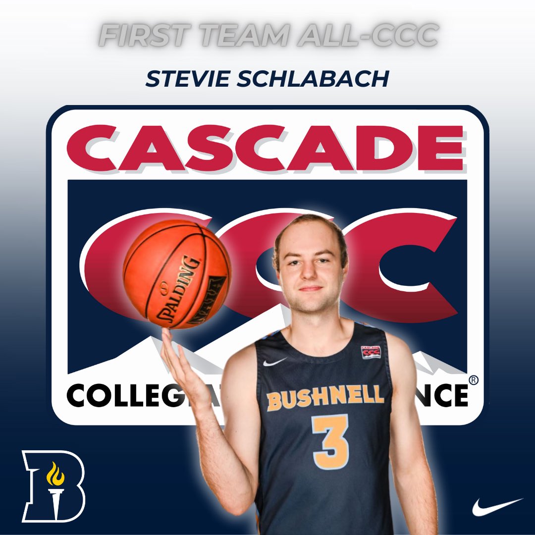🚨First Team All-CCC🚨

Senior, Stevie Schlabach averaged 15.8 ppg, 2.8 rpg, and 1.7 apg‼️He had a 51.8 fg%, 51.8 3fg%, and 85.4 ft%‼️

#gobeacons #family