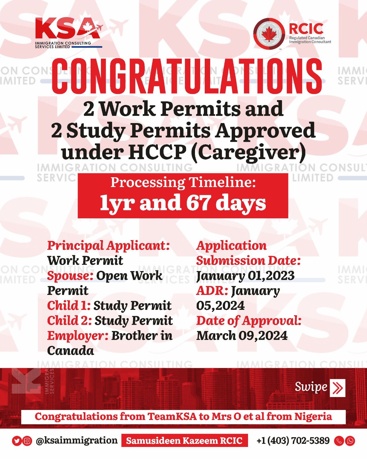 KSA Immigration Consulting Services Ltd on X: &ldquo;Home Child Care 