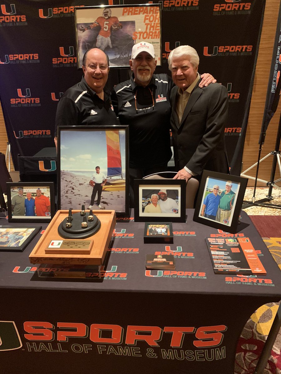 Proud to be at the #jjfishweek event at Seminole Hard Rock Casino to promote our CanesFish tournament in June ! @jjfishweek @JimmyJohnson @MiamiHurricanes @CanesFish