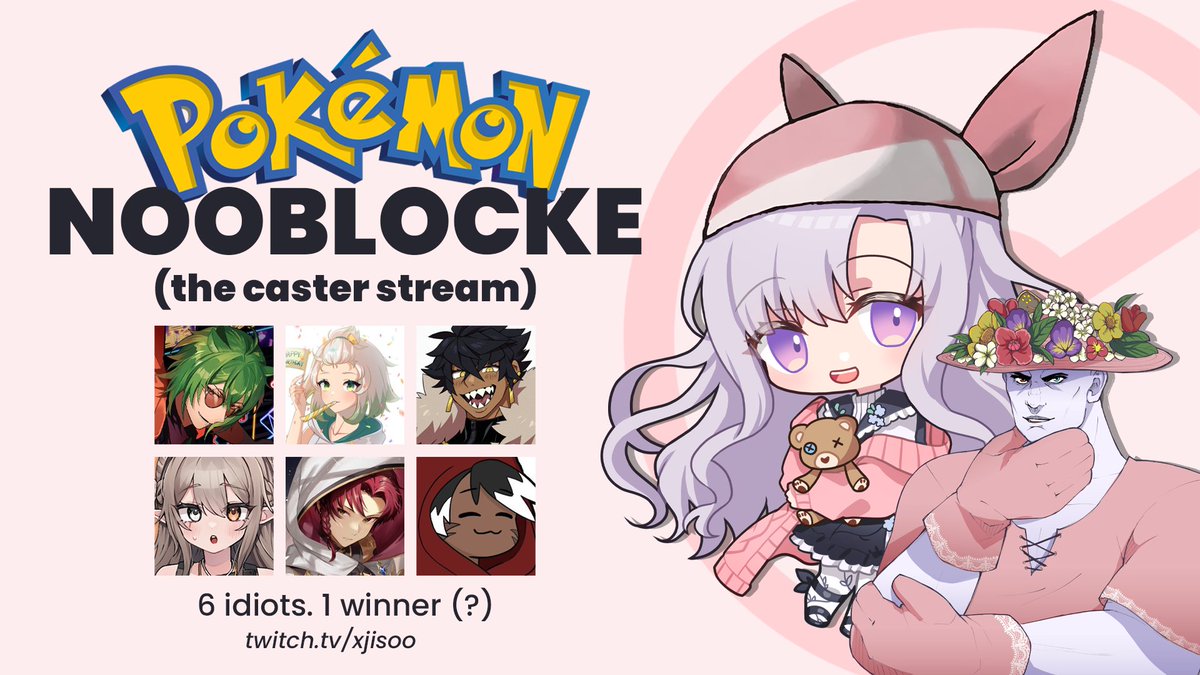 xseo_jisoo's tweet photo. ARE YOU READY TO BE A POKEMON MASTER?
(cause these 6 sure aren't!)
today @ 5pm CST, come watch as me and my friend Triple Triad cast a race between 6 people (with little to no experience with Pokemon) as they attempt a Nuzlocke of vanilla Emerald!
LINK ⬇️ https://t.co/PSmbo5SzF8