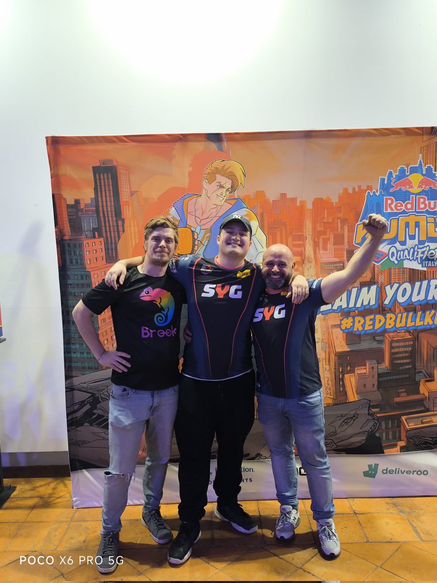 SYG-army, MISSION COMPLETE!!!!
We are so proud of our champ, another dream, we Will fly to New York for the Redbull Kumite
Thank you <a href="/FgcGarnet/">SYG | Garnet</a>, you are the best, really, really the beAst!
Thanks also tonour sponsors <a href="/poco_italia/">POCO Italia</a> , <a href="/brookgamingfans/">Brook Gaming</a> and <a href="/AsdMilanoEsport/">Milano Esports asd</a>
