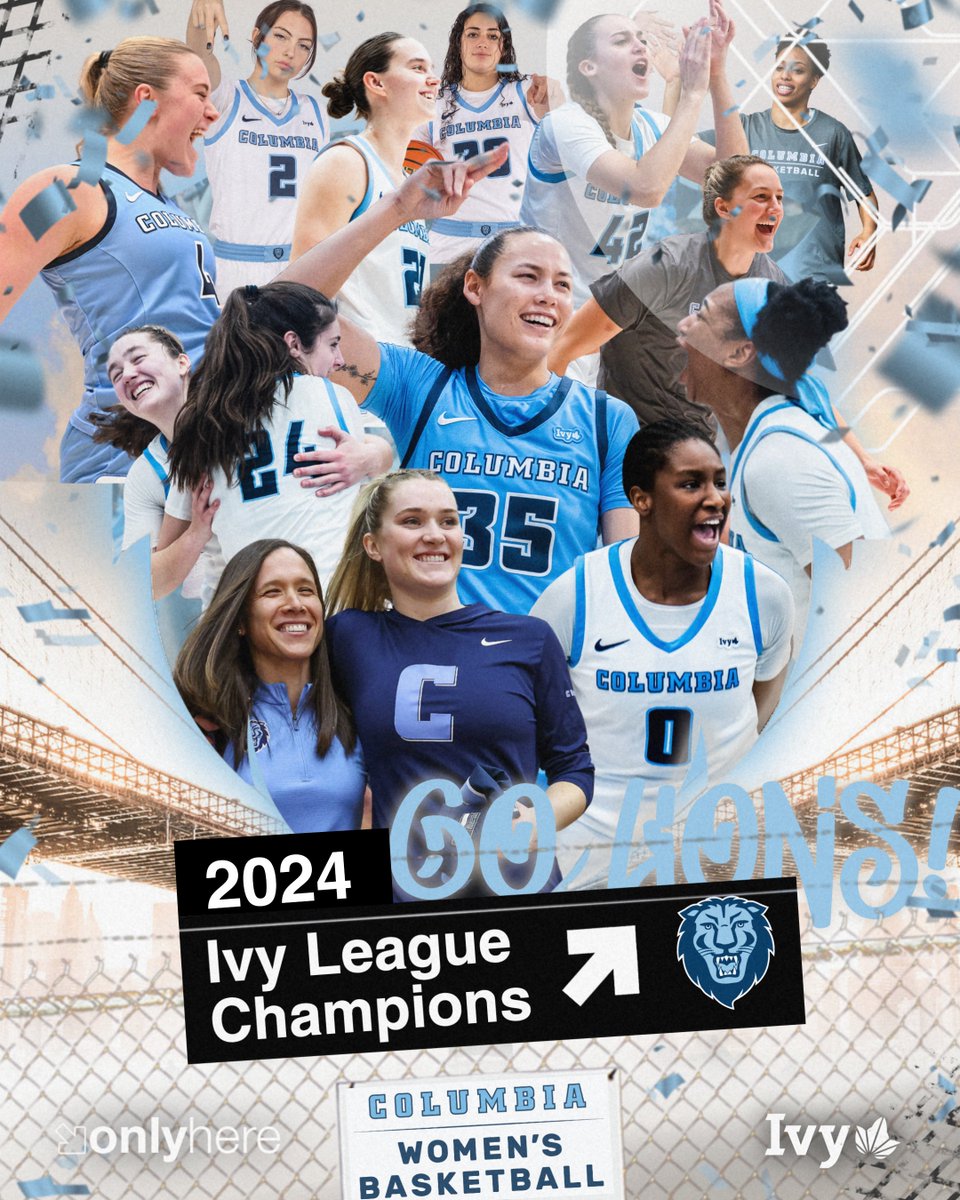 Columbia Women's Basketball (@culionswbb) on Twitter photo πͺππππππππ, πππππ! π
Repeat complete! The Lions are 2οΈβ£0οΈβ£2οΈβ£4οΈβ£ <a href="/IvyLeague/">Ivy League</a> Champs! π¦
#EDGE // #RoarLionRoar // #OnlyHere π½
#NCAAWBB πͺππππππππ, πππππ! π
Repeat complete! The Lions are 2οΈβ£0οΈβ£2οΈβ£4οΈβ£ <a href="/IvyLeague/">Ivy League</a> Champs! π¦
#EDGE // #RoarLionRoar // #OnlyHere π½
#NCAAWBB