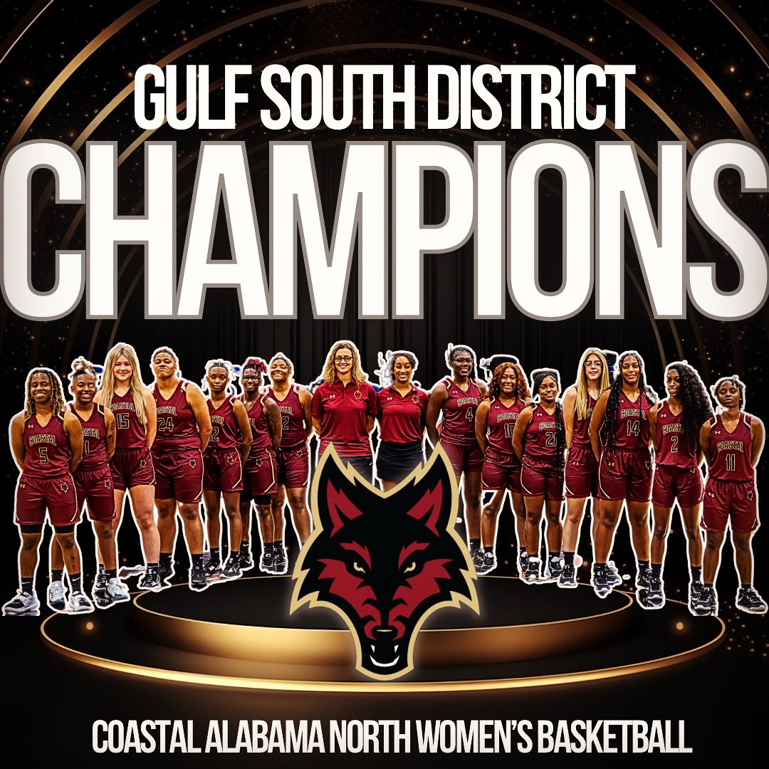 WBB | It’s official! Your @coastalnorthwbb have clinched their first ever berth to the NJCAA Tournament with a 70-66 win in the Gulf South District Championship! @CoastalAlaCC @acccathletics @NJCAA @dthead34 @calabounty