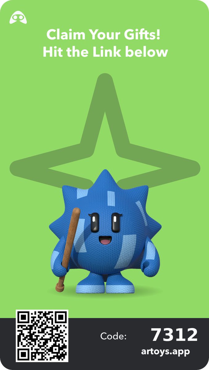 zimablue6688's tweet photo. Get this amazing toy from: 
https://t.co/HwmyziH8Wb

You will get one extra amazing welcome toy when you register via the link above.

@chiko_roko
@Artoys_app

#freedrops #digitalartwork #collection #Earnmoneyonline #digitaltoy #nftart https://t.co/4CvcmAlRDD