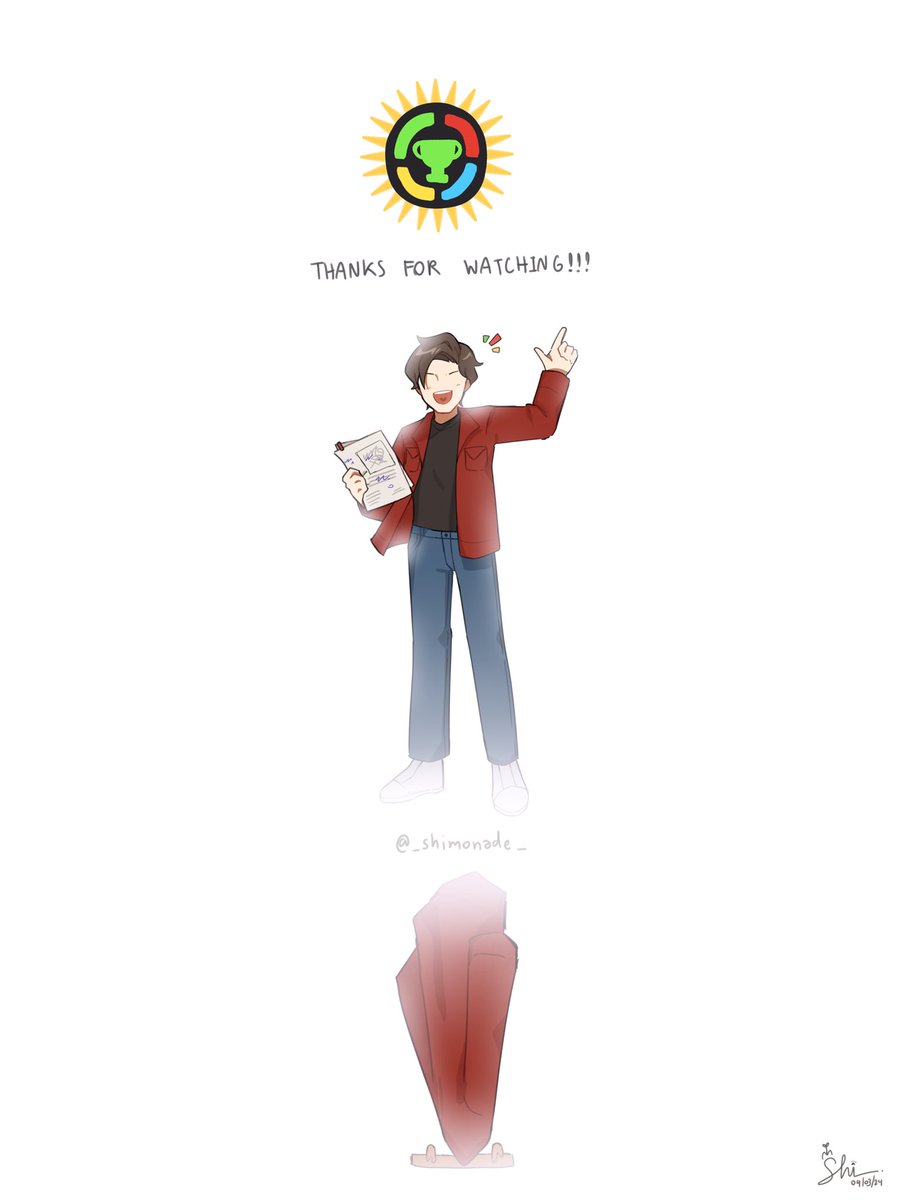 _shimonade_'s tweet photo. #thankyoumatpat 
But hey, that’s just a theory….💚❤️💛💙 https://t.co/ih8mvKX3Os
